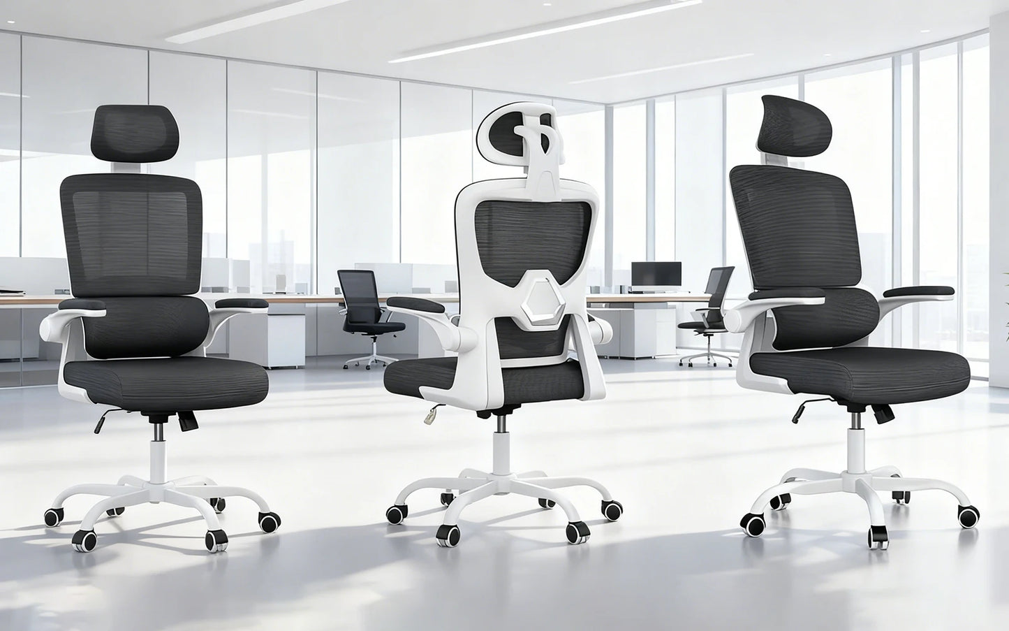 Chaise Ergonomique SEATERGO™ Rose – Support 4 Points & Lombaire Dynamique