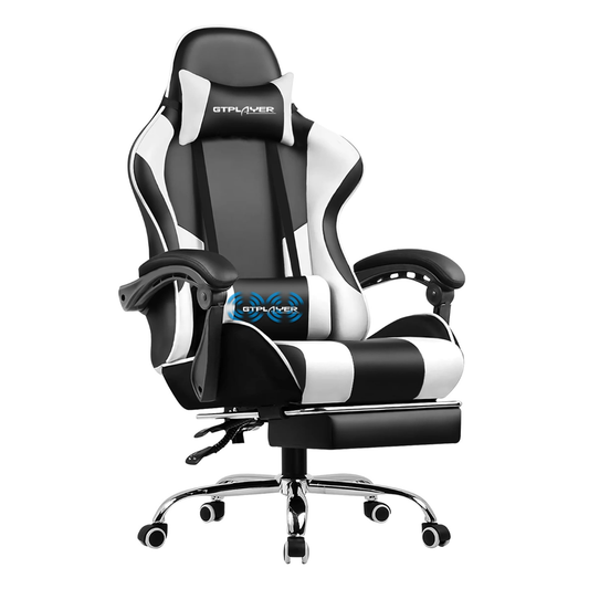 Chaise Gaming SEATERGO™ – Massage Lombaire & Repose-Pieds