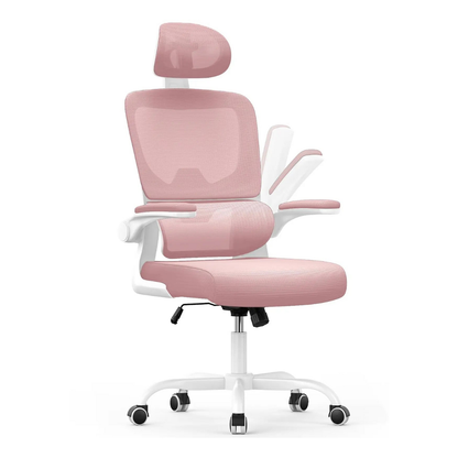 Chaise Ergonomique SEATERGO™ Rose – Support 4 Points & Lombaire Dynamique