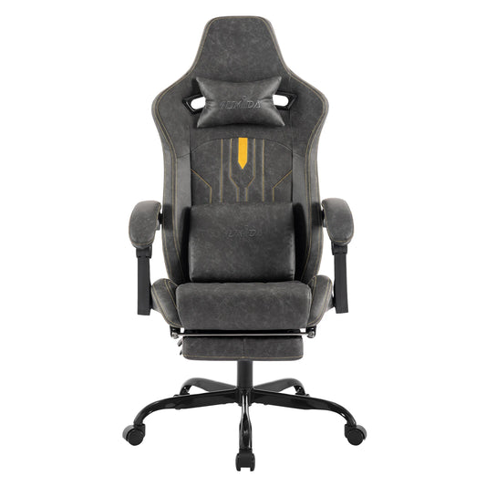 Chaise Gaming SEATERGO™ – Tissu Tech Respirant & Structure Métal