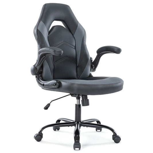 Chaise Gaming SEATERGO™ – Design Racing Ajouré & Gain de Place